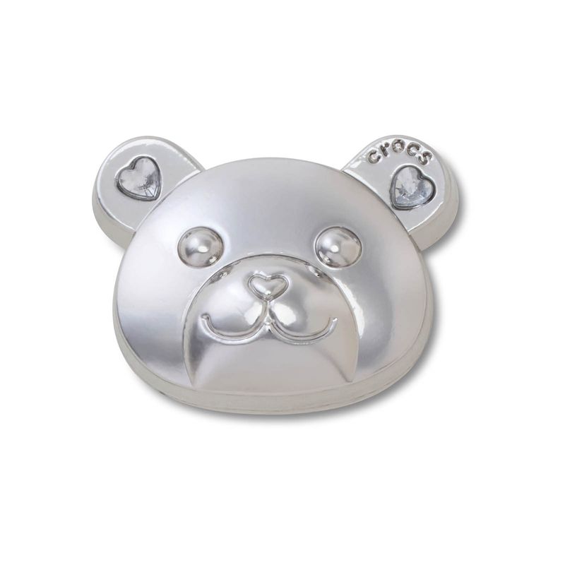 Jibbitz-Osito-Plateado-Indie-Plateado-Crocs
