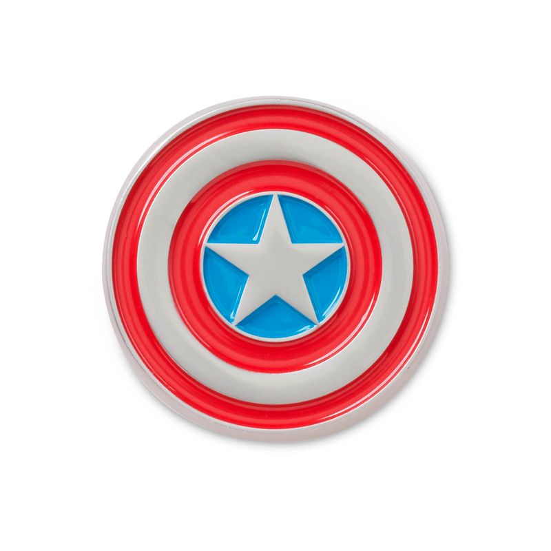Jibbitz Capitán América Rojo Crocs