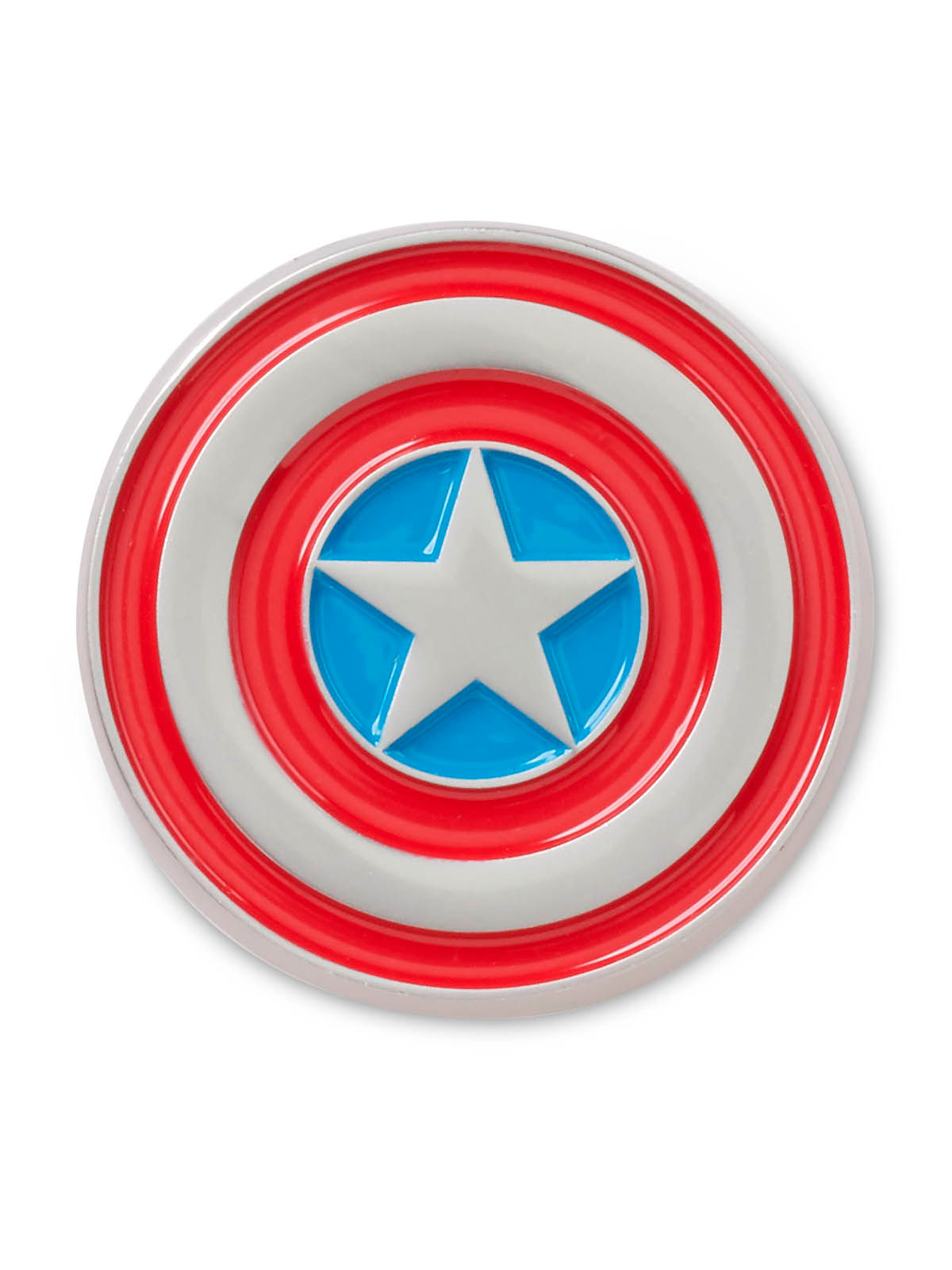 Jibbitz Capitán América Rojo Crocs