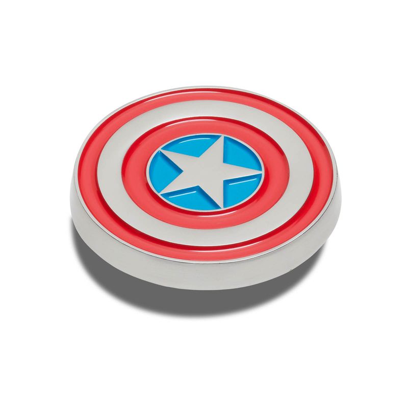 Jibbitz Capitán América Rojo Crocs