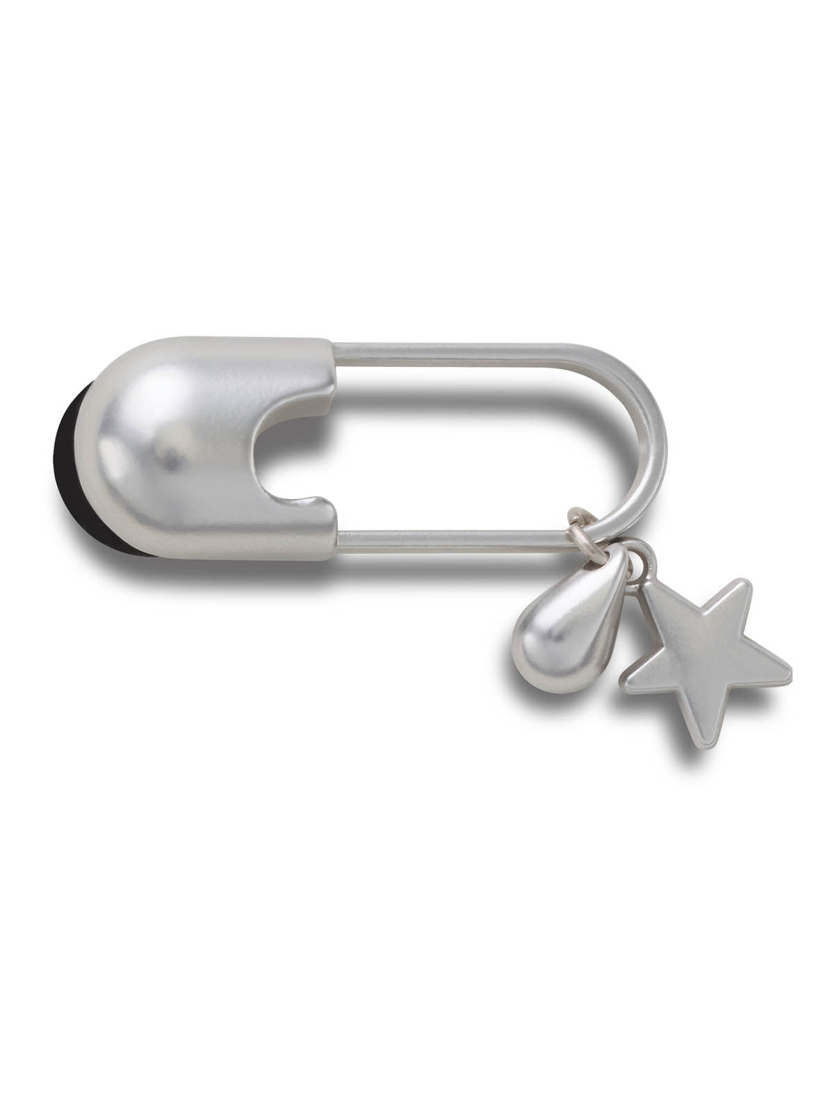 Jibbitz Seguro Plateado Meta Plateado Crocs