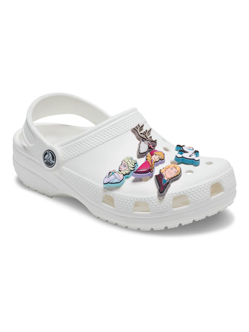 Jibbitz-Frozen-Personajes-Pack-5-Blanco-Crocs