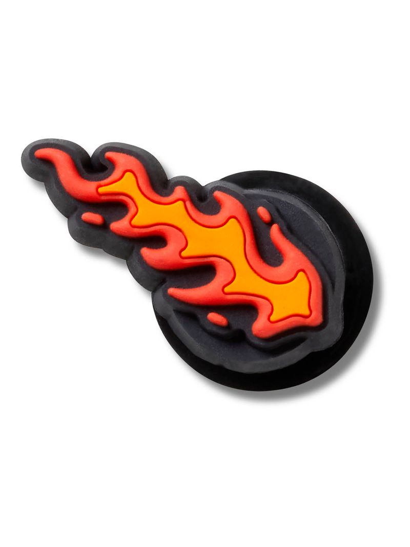 Jibbitz-Llamas-Ardientes-Naranja-Crocs