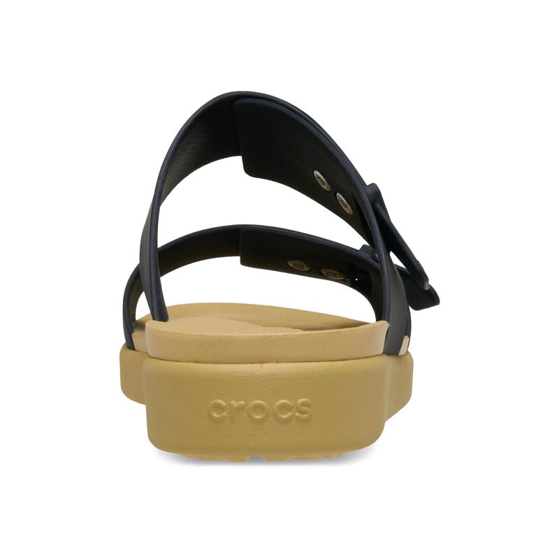 Sandalia Mujer Brooklyn Buckle Low Negro Crocs