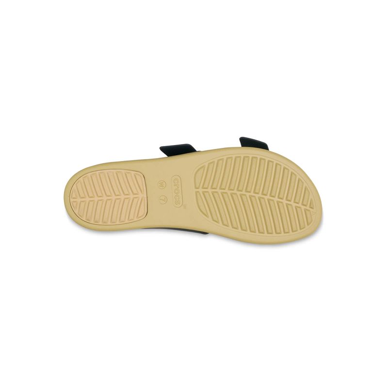 Sandalia Mujer Brooklyn Buckle Low Negro Crocs