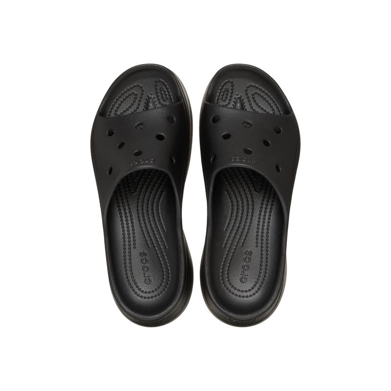 Sandalia Mujer Bae Slide Negro Crocs