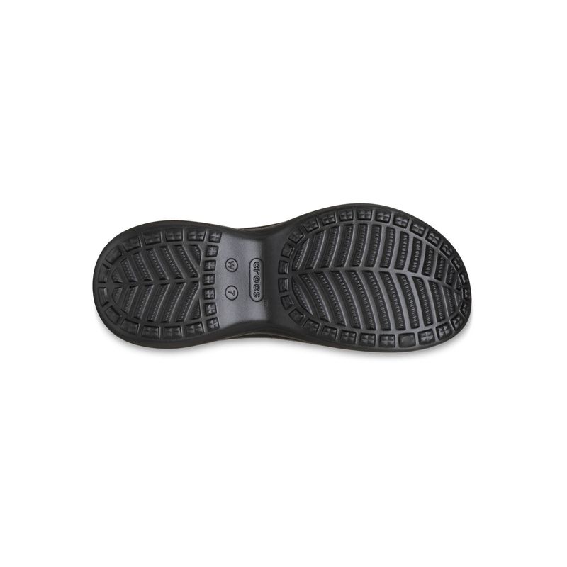 Sandalia Mujer Bae Slide Negro Crocs