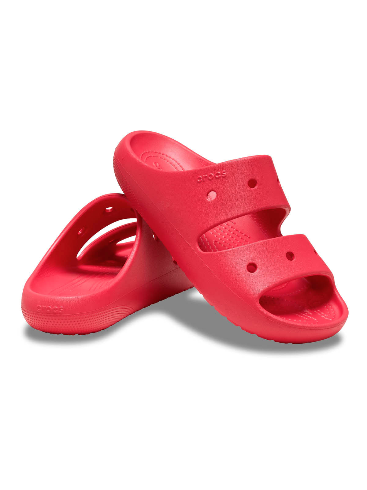 Sandalia Unisex Classic V2 Rojo Crocs - Crocs Chile | Tienda Oficial ...