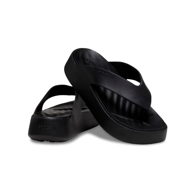Sandalia Flip Mujer Getaway Platform Flip Negro Crocs