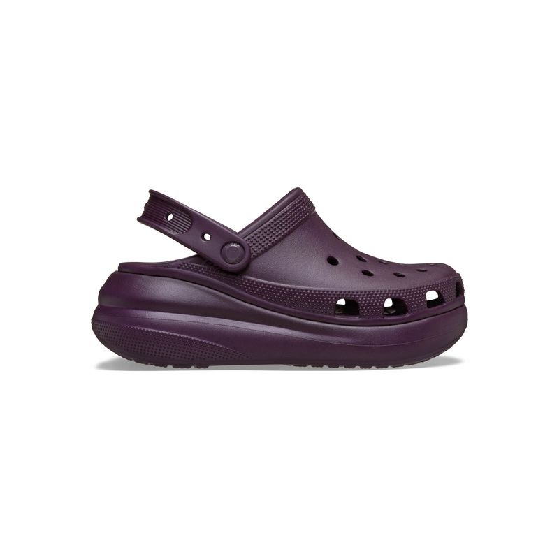 Zueco Unisex Crush Clog Morado Guinda Crocs
