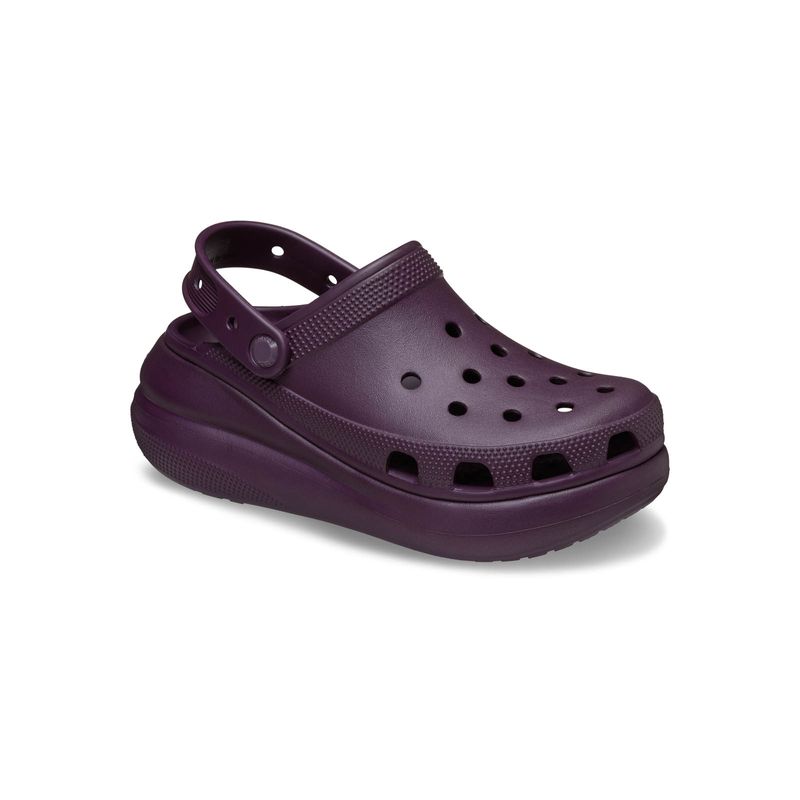 Zueco Unisex Crush Clog Morado Guinda Crocs