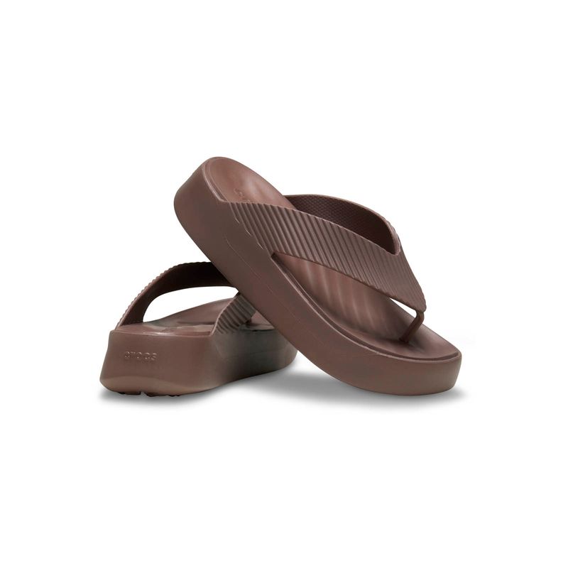 Sandalia Flip Mujer Getaway Platform Flip Café Crocs