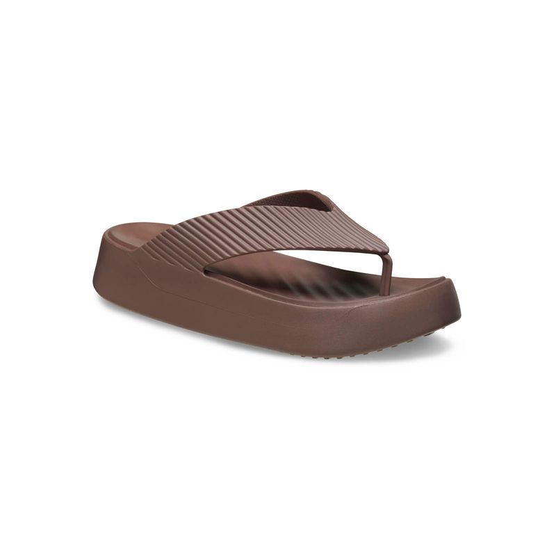 Sandalia Flip Mujer Getaway Platform Flip Café Crocs