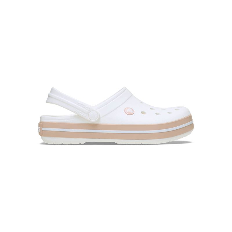 Zueco Unisex Crocband Clog Blanco Crocs