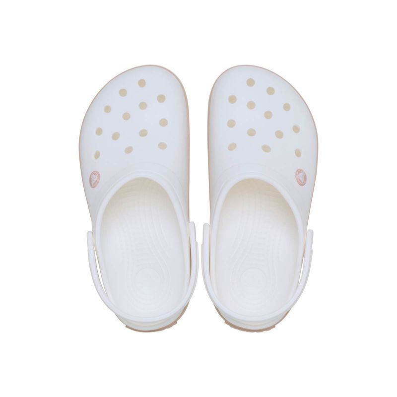 Zueco Unisex Crocband Clog Blanco Crocs