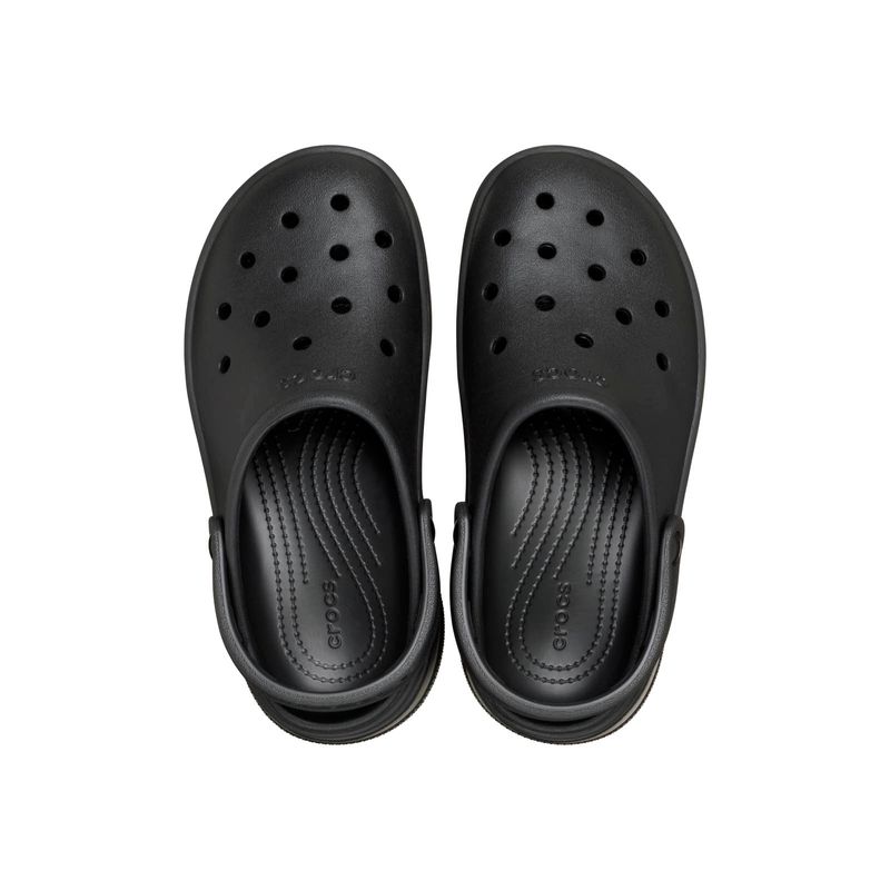 Zueco Unisex Classic Stacked Clog Negro Crocs