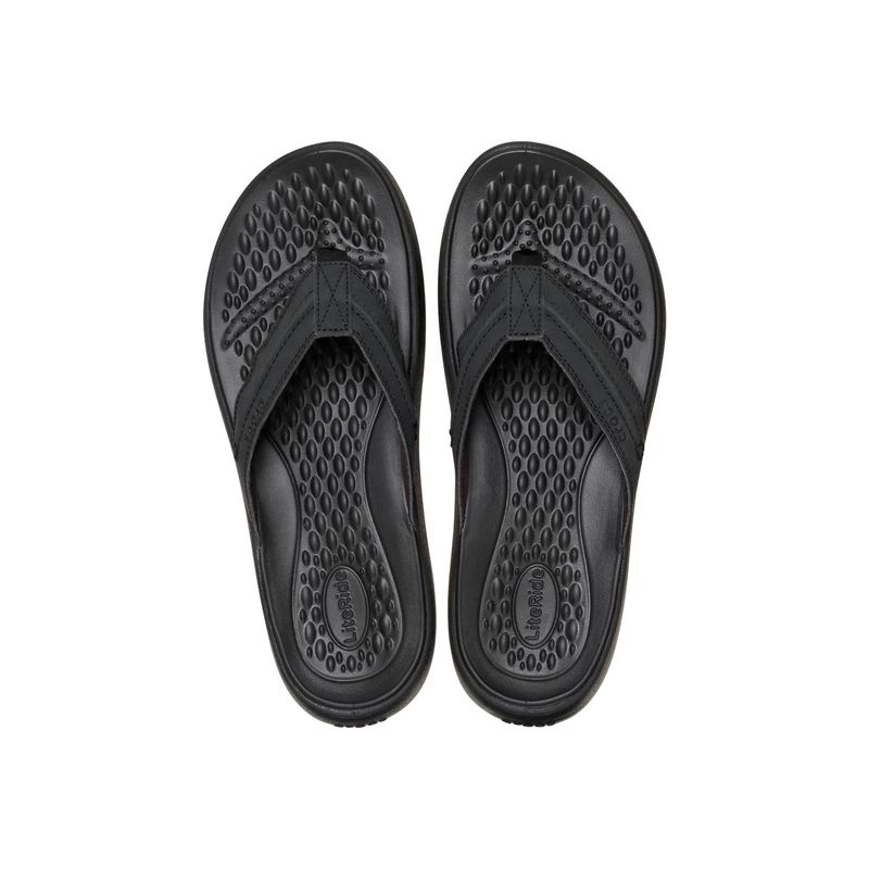 Sandalia Flip Hombre Yukon Vista II Flip Negro Crocs