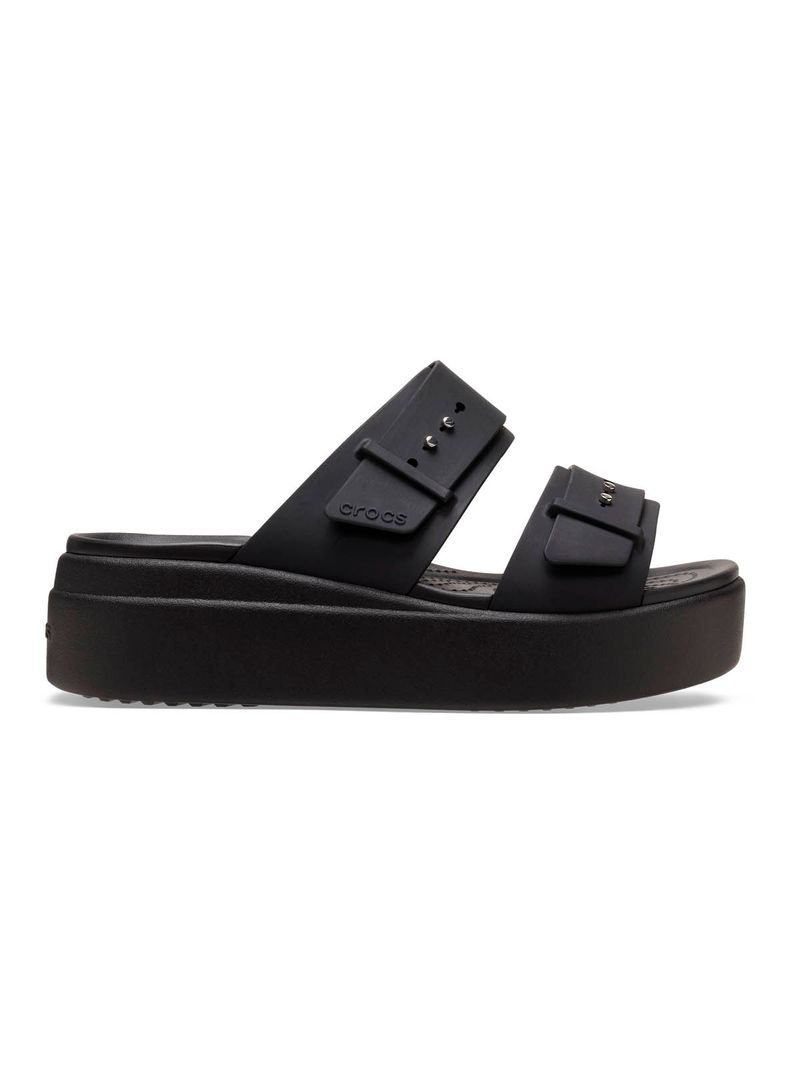 Sandalia-Mujer-Brooklyn-Buckle-Low-Wdg-Negro-Crocs