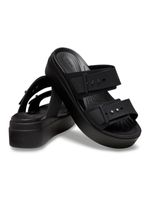 Sandalia-Mujer-Brooklyn-Buckle-Low-Wdg-Negro-Crocs