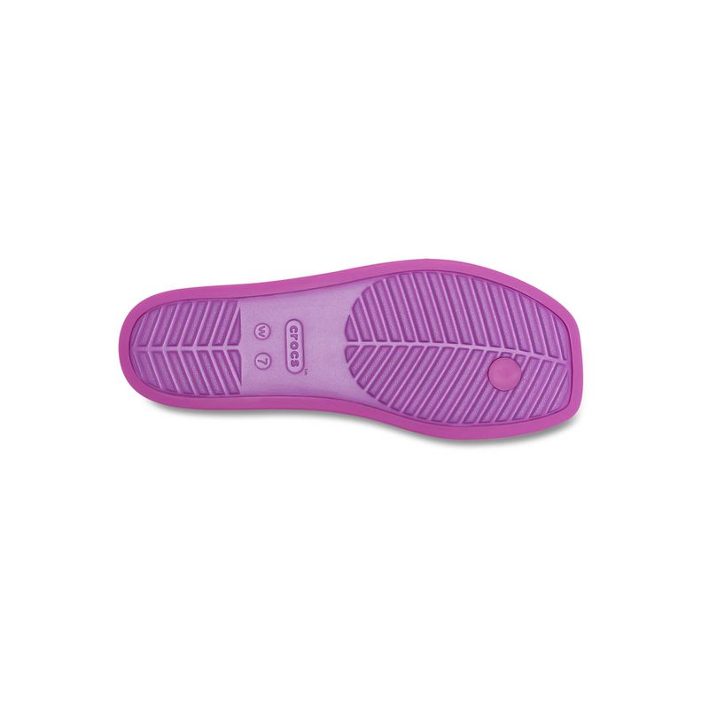 Sandalia Mujer Miami Toe Loop Sandal Morado Crocs