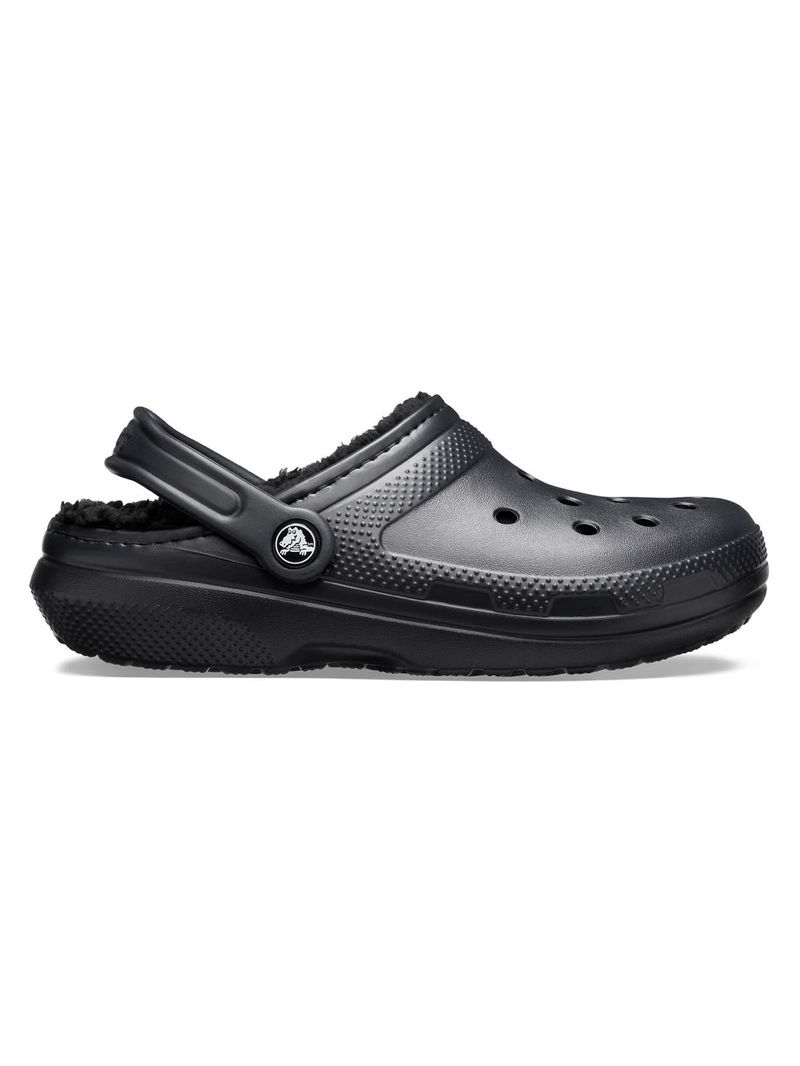Zueco-Unisex-Classic-Lined-Clog-Negro-Crocs