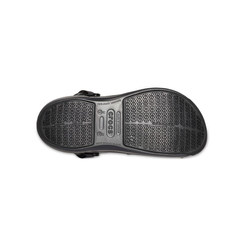 Zueco Unisex Bistro Pro Work LiteRide Clog Negro Crocs