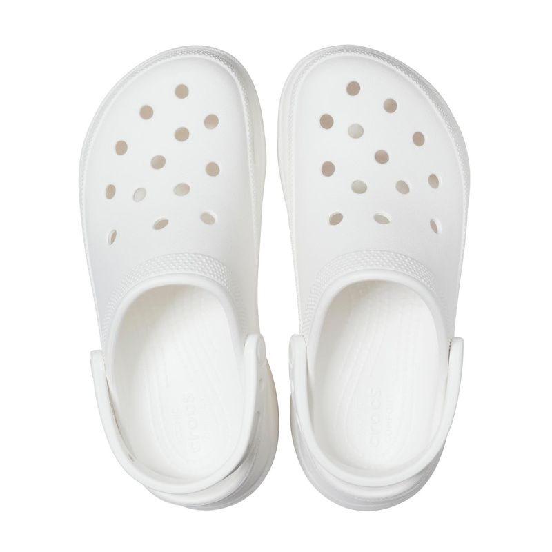 Zueco Plataforma Mujer Bae Clog Blanco Crocs