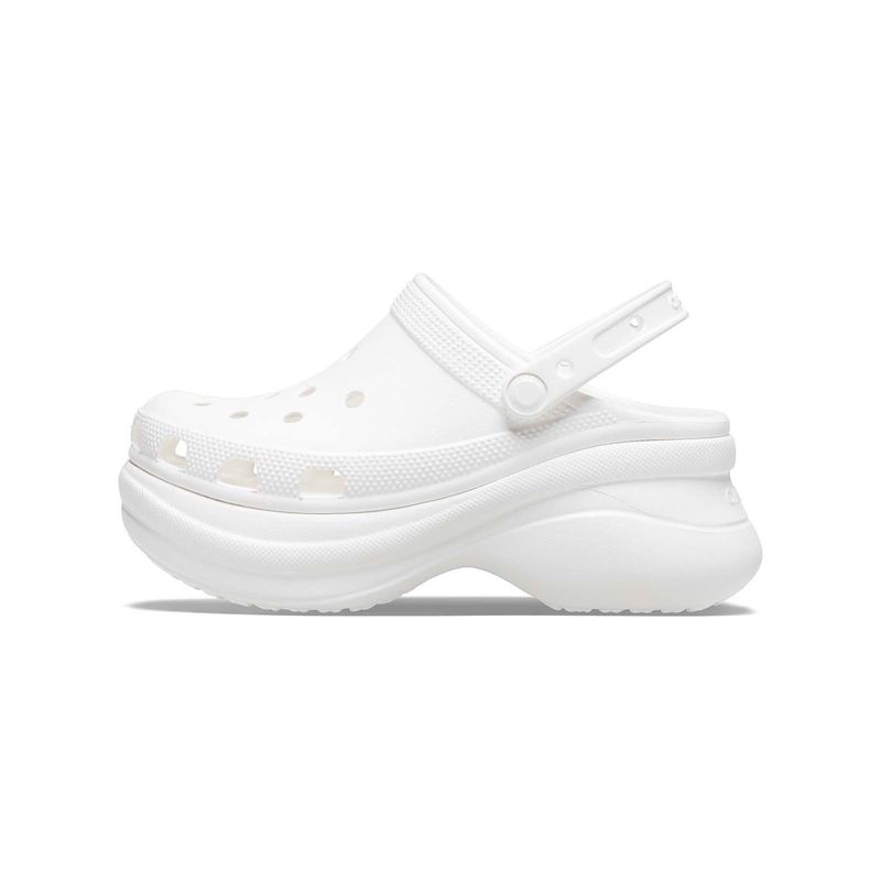 Zueco Plataforma Mujer Bae Clog Blanco Crocs
