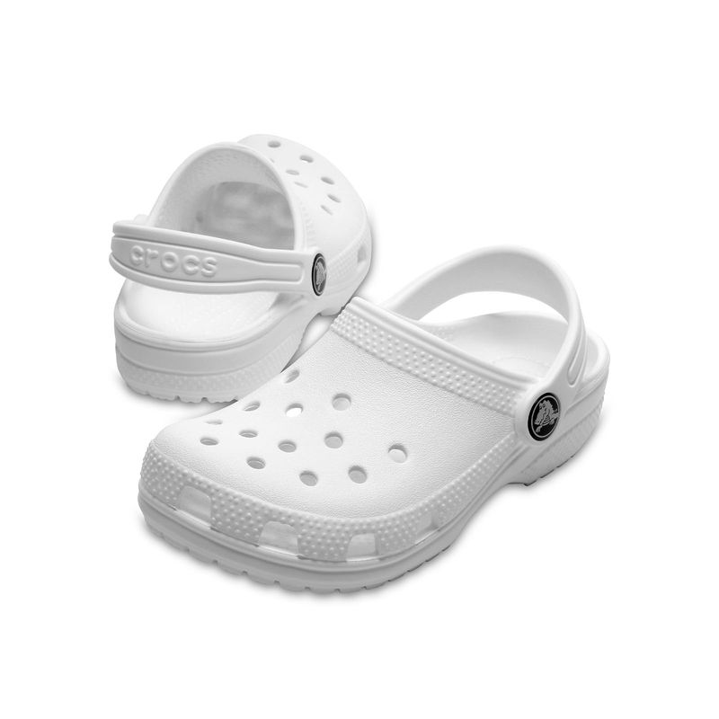 Zueco Niños Grandes Classic Clog K Blanco Crocs