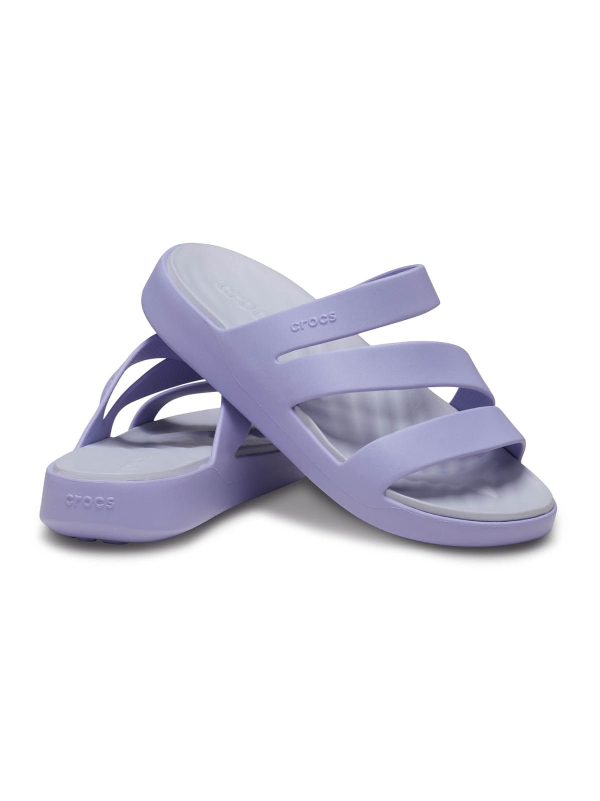 Sandalia Mujer Getaway Strappy Morado Crocs-Crocs Crocs Chile