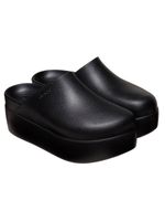 Zueco-Plataforma-Mujer-Dylan-Clog-Negro-Crocs
