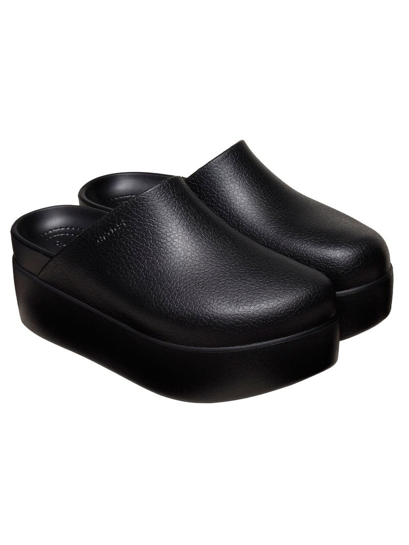 Zueco Dylan Platform Clog Negro Crocs - Crocs Chile | Tienda