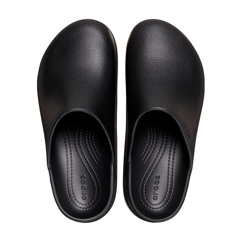 Zueco Plataforma Mujer Dylan Clog Negro Crocs