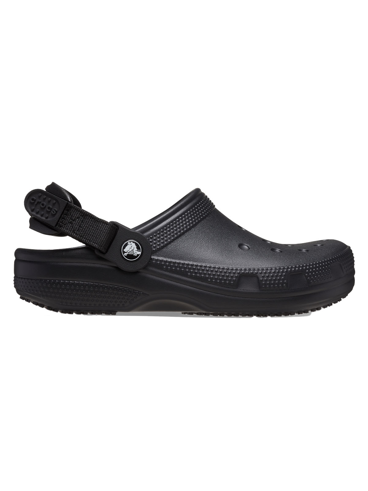 Zueco Work Clog Antideslizante Negro Crocs - Crocs Chile | Tienda
