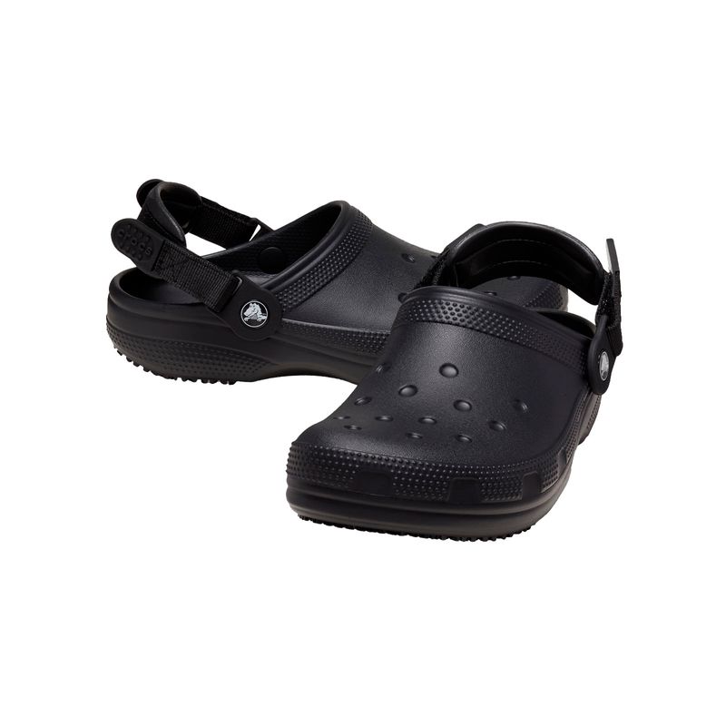 Zueco Unisex Classic Clog Work Negro Crocs