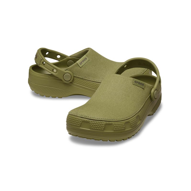 Zueco Unisex Classic Crafted Clog Verde Crocs