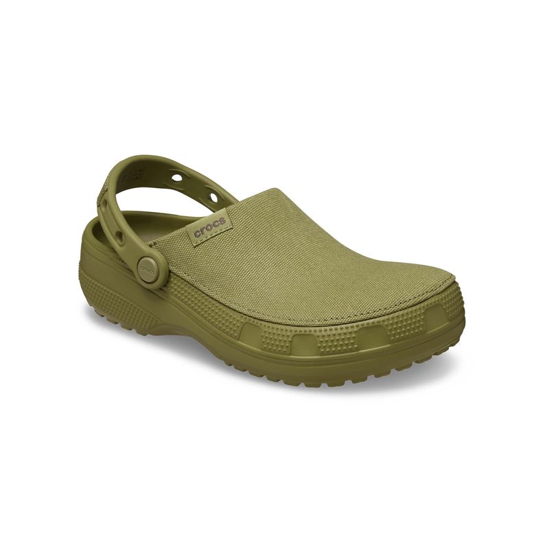 Zueco Unisex Classic Crafted Clog Verde Crocs