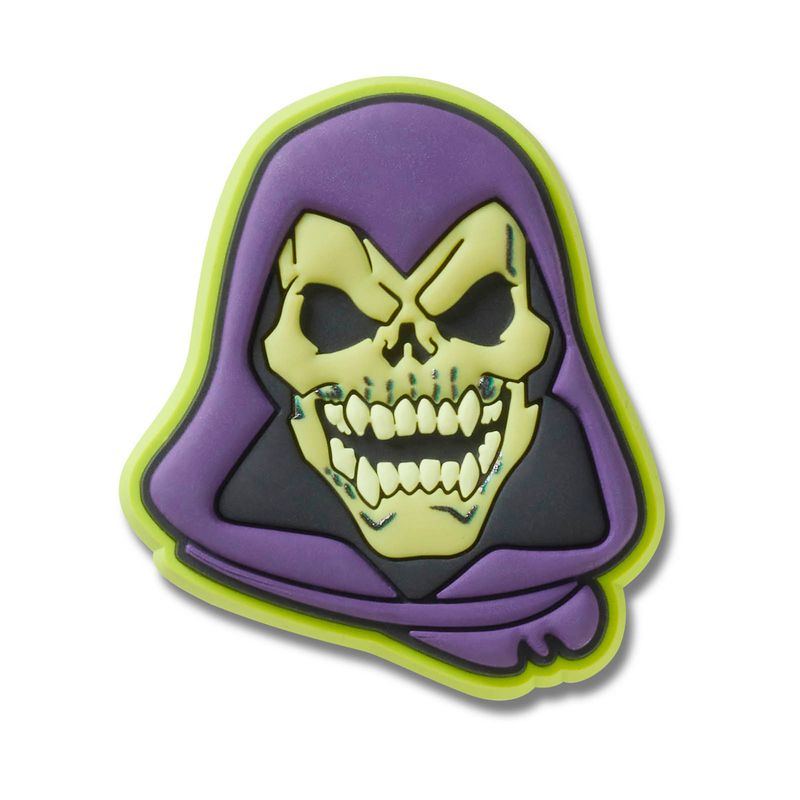 Jibbitz Skeletor Masters del Universo Verde Crocs
