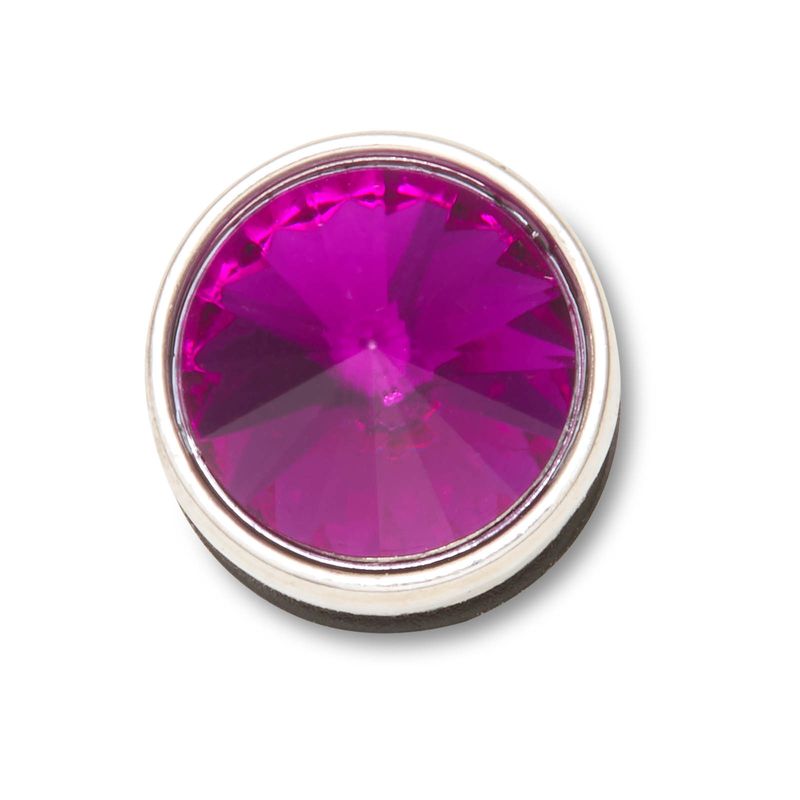 Jibbitz Tacha Morado Fucsia Crocs