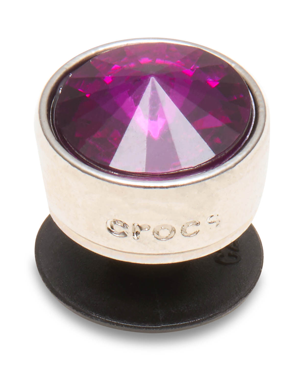 Jibbitz Tacha Morado Fucsia Crocs