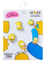 Jibbitz-Los-Simpson-Pack-5-Amarillo-Crocs