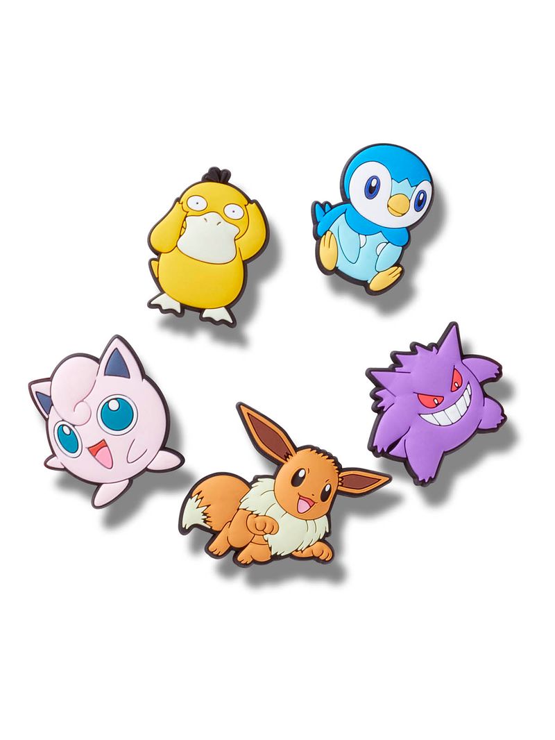 Jibbitz-Pokemon-Variados-Pack-5-Blanco-Crocs