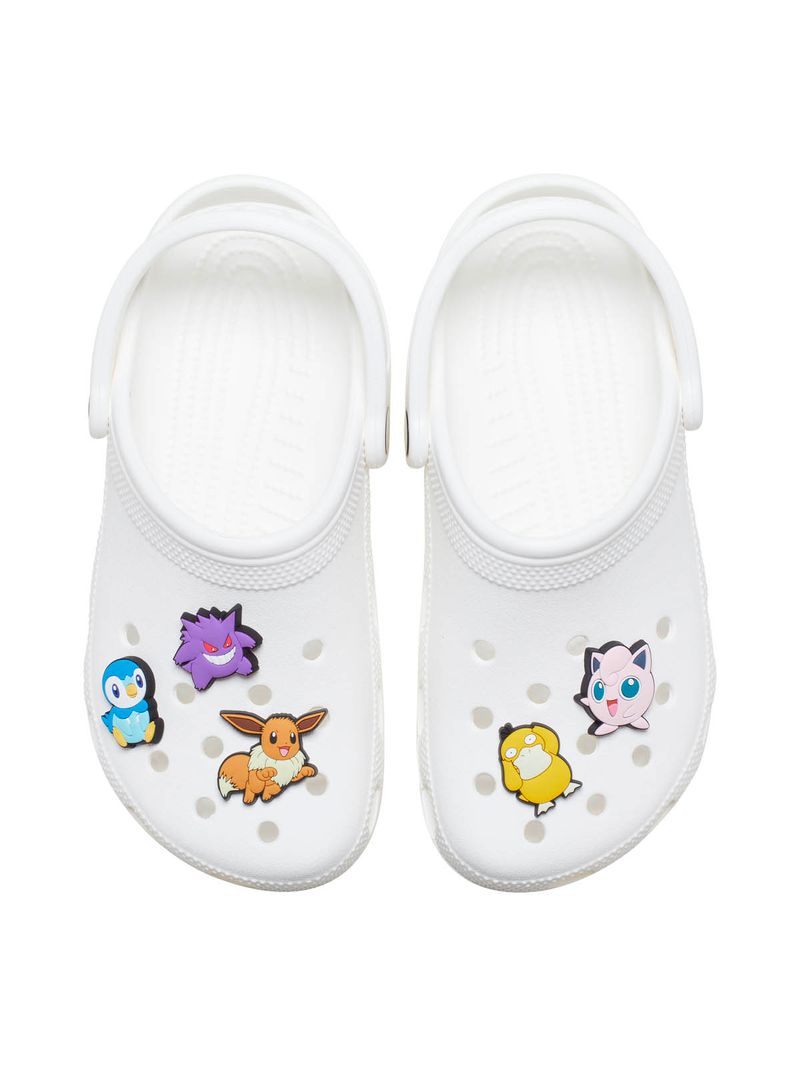 Jibbitz-Pokemon-Variados-Pack-5-Blanco-Crocs