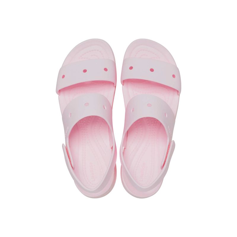 Sandalia Mujer Plataforma Brooklyn 4U Rosa Crocs