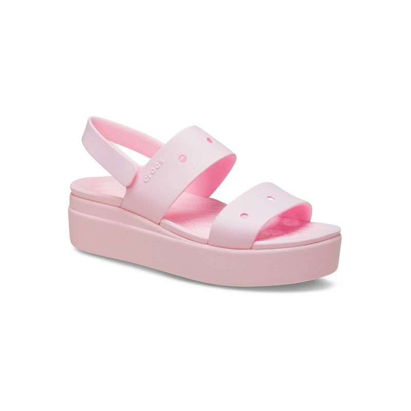 Sandalia Mujer Plataforma Brooklyn 4U Rosa Crocs
