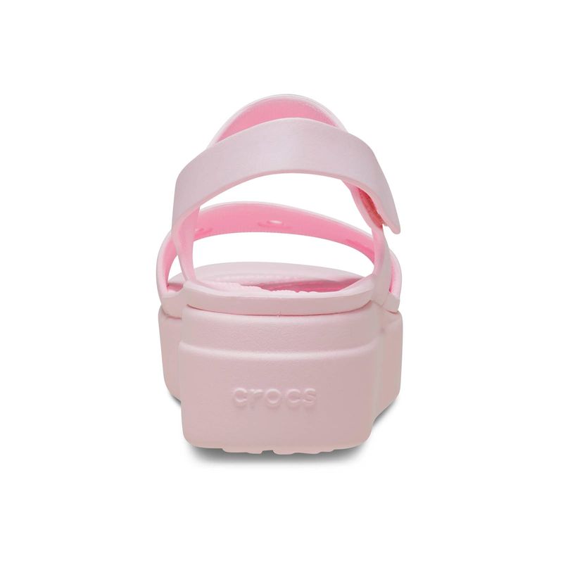 Sandalia Mujer Plataforma Brooklyn 4U Rosa Crocs