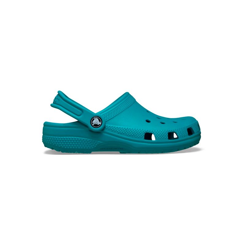 Zueco-Niños-Grandes-Classic-Clog-Verde-Crocs