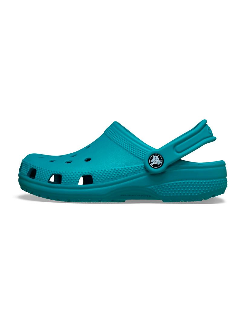 Zueco-Niños-Grandes-Classic-Clog-Verde-Crocs