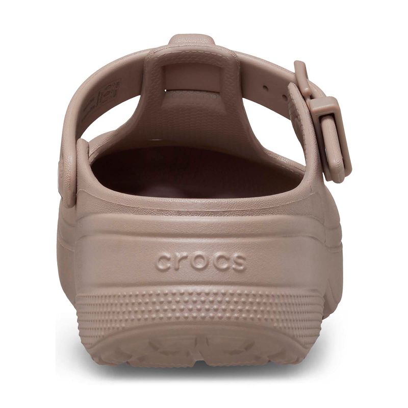 Zueco Mjer Plataforma Classic Mary Jane Café Crocs