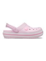 Zueco-Niños-Pequeños-Crocband-Clog-Rosa-Crocs